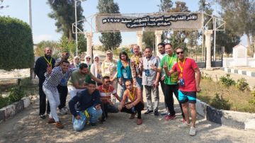 تبة الشجرة تستقبل فرق مهرجان الإسماعيلية الدولي للفنون الشعبية تبة الشجرة تستقبل فرق مهرجان الإسماعيلية الدولي للفنون الشعبية