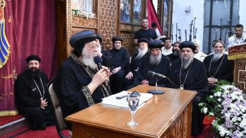 في اجتماع الأربعاء.. البابا تواضروس يشيد بتوقيع اتفاقية إنهاء الحرب في غزة