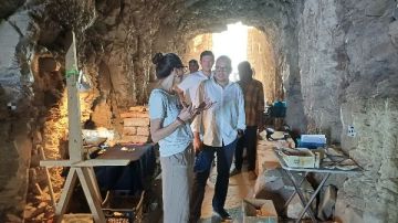 تفاصيل زيارة مدير آثار الأقصر لموقع مقبرة خيتي.. تعاون مصري بولندي يكشف أسرار الدولة الوسطى صور تفاصيل زيارة مدير آثار الأقصر لموقع مقبرة خيتي.. تعاون مصري بولندي يكشف أسرار الدولة الوسطى صور