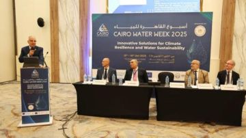 وزير الري في أسبوع القاهرة للمياه : ملتزمون بدعم المستثمرين وتسهيل تراخيص مشروعات الساحل الشمالي