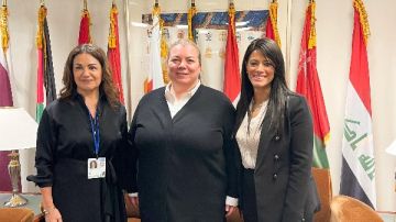 وزيرة التخطيط تعقد لقاءات ثنائية مع شركاء التنمية بواشنطن