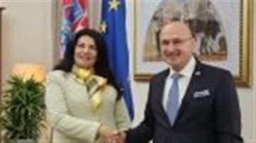 الرئيس الكرواتي يشارك في حفل افتتاح المتحف المصري الكبير الرئيس الكرواتي يشارك في حفل افتتاح المتحف المصري الكبير