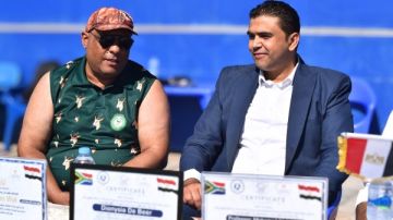 ختام فعاليات مهرجان بورسعيد الدولي الأول للهوكي بمشاركة 12 فريقا