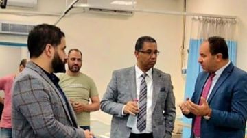 رئيس المؤسسة العلاجية يتفقد مستشفى القبطي ويشدد على سرعة تطوير أقسام الرعاية المركزة رئيس المؤسسة العلاجية يتفقد مستشفى القبطي ويشدد على سرعة تطوير أقسام الرعاية المركزة