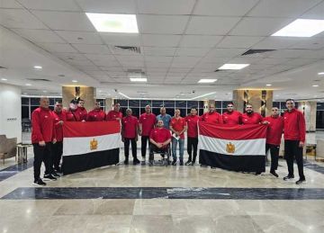منتخب الطائرة البارالمبي يتجه إلى أمريكا للمشاركة في كأس العالم