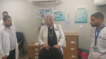 إدارة الرعاية الأولية تواصل جولاتها الميدانية وتتفقد وحدة طب أسرة أبوصويرة برأس سدر إدارة الرعاية الأولية تواصل جولاتها الميدانية وتتفقد وحدة طب أسرة أبوصويرة برأس سدر