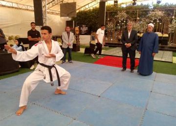 رئيس منطقة مطروح خلال تصفيات بطولة الكاراتيه: الرياضة جزء أصيل من الشخصية الأزهرية رئيس منطقة مطروح خلال تصفيات بطولة الكاراتيه: الرياضة جزء أصيل من الشخصية الأزهرية