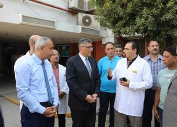  طالبه الأهالي بزيارات مفاجئة .. محافظ الجيزة يفتتح التوسعات الجديدة بمستشفى 6 أكتوبر