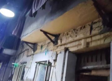 مصرع عجوز انهارت بها شرفة عقار بالإسكندرية.. وتحرك عاجل من الحي