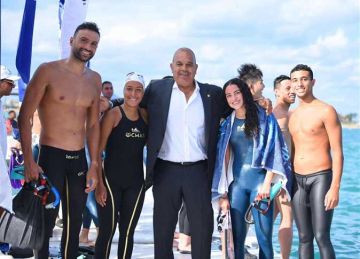 سامح الشاذلي: 31 ميدالية في بطولة العالم للسباحة بالزعانف حصاد جهد وعزيمة