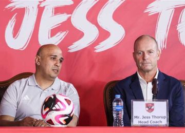 كل ما قاله ييس توروب مدرب الأهلي الجديد في ظهوره الأول