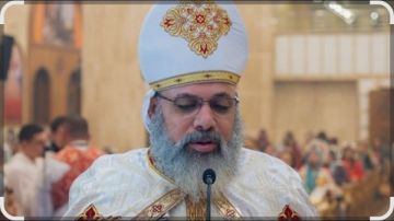 البابا تواضروس يعزي في وفاة القس جورجيوس ونيس كاهن كنيسة العذراء ومار جرجس بجسر السويس