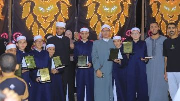 تكريم 315 طالبا وطالبة من حفظة القرآن الكريم بقرية جرزا في العياط