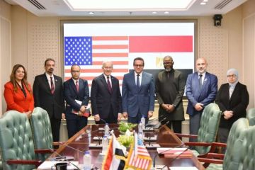 وزير الصحة يستقبل وزير خارجية ولاية نبراسكا الأمريكية لبحث سبل تعزيز التعاون في القطاع الصحي وزير الصحة يستقبل وزير خارجية ولاية نبراسكا الأمريكية لبحث سبل تعزيز التعاون في القطاع الصحي