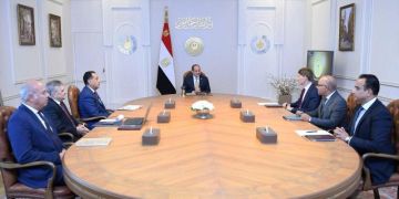 الرئيس السيسي يستقبل رئيس مجلس إدارة مجموعة أيه بي موللر ميرسك 