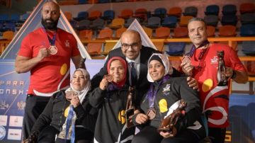 منتخب السيدات لرفع الأثقال البارالمبي يحقق برونزية بطولة العالم بالعاصمة الإدارية منتخب السيدات لرفع الأثقال البارالمبي يحقق برونزية بطولة العالم بالعاصمة الإدارية
