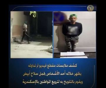 القبض على شخص يروع المواطنين بسلاح أبيض في الإسكندرية