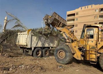 بعد 10 سنوات: الجيزة تعلن عن إزالة أكبر مقلب لفرز القمامة بحدائق الأهرام