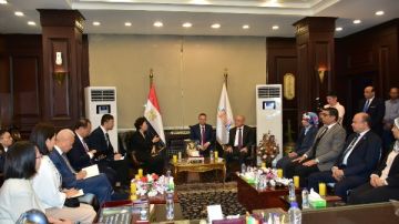 محافظ الأقصر يستقبل وفد المؤتمر الاستشاري للشعب الصيني بمقاطعة سيتشوان