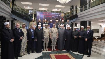 أمين البحوث الإسلامية يشارك في ندوة الدفاع الشعبي بمناسبة الذكرى الـ 52 لانتصارات أكتوبر أمين البحوث الإسلامية يشارك في ندوة الدفاع الشعبي بمناسبة الذكرى الـ 52 لانتصارات أكتوبر