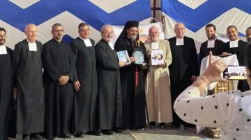 الأنبا بشارة يترأس احتفال مرور 40 عاما على خدمة وإرسالية الفرير بالبياضية