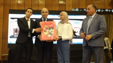 تعليم المنيا تحتفل بذكرى انتصارات أكتوبر.. والمحافظ يكرم أبناء الشهداء