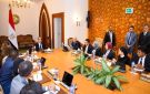 حوار تفاعلي بين وزير الخارجية وطلاب جامعة بدر عن القضايا الإقليمية والدولية - eg