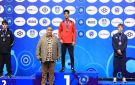 محمد حسن يشكر وزير الرياضة ورئيس اللجنة الأولمبية والمصارعة على ذهبية بطولة العالم - eg