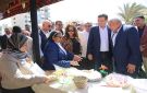 وزيرا الزراعة والتنمية المحلية ومحافظ الوادي الجديد يفتتحون فعاليات معرض EGY AGRI بالخارجة - eg