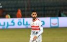 ناصر ماهر يحصد جائزة أفضل لاعب في مباراة الزمالك والبنك الأهلي