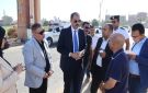 محافظ سوهاج يتفقد طريق الحواويش بأخميم تمهيدا لتطويره ورصفه