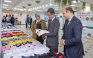 رئيس جامعة بنها يفتتح معرض دكان الفرحة للملابس الجديدة - eg