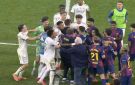 أثناء اللقاء وبعده .. اشتباكات بين لاعبي ريال مدريد وبرشلونة في الكلاسيكو - eg