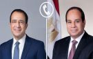 الرئيس السيسي يدعو نظيره القبرصي للمشاركة في احتفالية إبرام وقف الحرب - eg