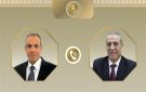 وزير الخارجية يتلقى اتصالا هاتفيا من نائب الرئيس الفلسطيني - eg