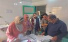 فرق سلامة المرضى تواصل جولاتها الميدانية داخل الوحدات الصحية ببني سويف - eg