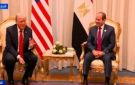 الرئيس السيسي يدعو ترامب لدعم ورعاية المؤتمر الدولي لإعادة إعمار غزة - eg