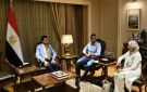 لمتابعة استعدادات أبطالنا للأولمبياد .. وزير الرياضة يلتقي البطل الأولمبي احمد الجندي - eg