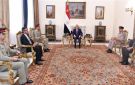 الرئيس السيسي يبحث مع رئيس أركان الجيش الباكستاني تعزيز التعاون العسكري - eg