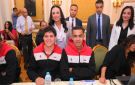 وزيرة التضامن تشهد احتفالية نادي روتاري جيزة نورث بتكريم منتخبات مصر لكرة السلة على الكراسي المتحركة - eg