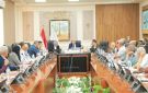 محافظ الوادي الجديد يترأس اجتماعا لبحث تنفيذ تكليفات اجتماع مجلس المحافظين - eg