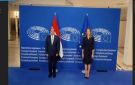 الرئيس السيسي يلتقي رئيسة البرلمان الأوروبي روبيرتا ميتسولا - eg