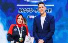 السكة الحديد تكرم فوزية إبراهيم بطلة العالم في مصارعة الذراعين - eg