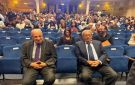 إبراهيم محلب وعمرو موسى في احتفالية عيد ميلاد البروفيسور مجدي يعقوب - eg