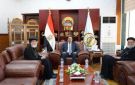 محافظ مطروح يلتقي الأنبا كاراس أسقف مطروح والخمس مدن الغربية - eg