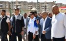 وزير الشباب والرياضة ومحافظ السويس يفتتحان ملعبا خماسيا بمركز شباب التوفيق - eg