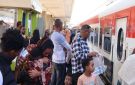 السكة الحديد تسير الرحلة الـ26 لنقل السودانيين ضمن مبادرة العودة الطوعية إلى وطنهم - eg