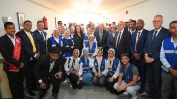 تصرف من وزيرة التضامن تجاه جامعة الأقصر الأهلية لطباعة المناهج بلغة برايل