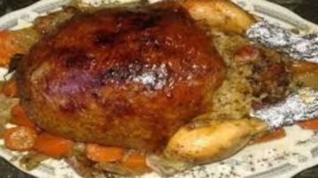 طريقة عمل الفراخ المحشية في المنزل