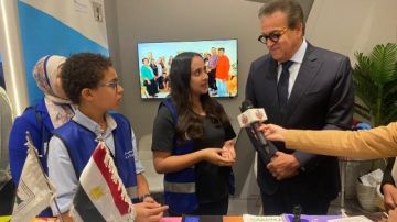 وزير الصحة يشيد بجهود المجلس القومي للطفولة والأمومة وزير الصحة يشيد بجهود المجلس القومي للطفولة والأمومة